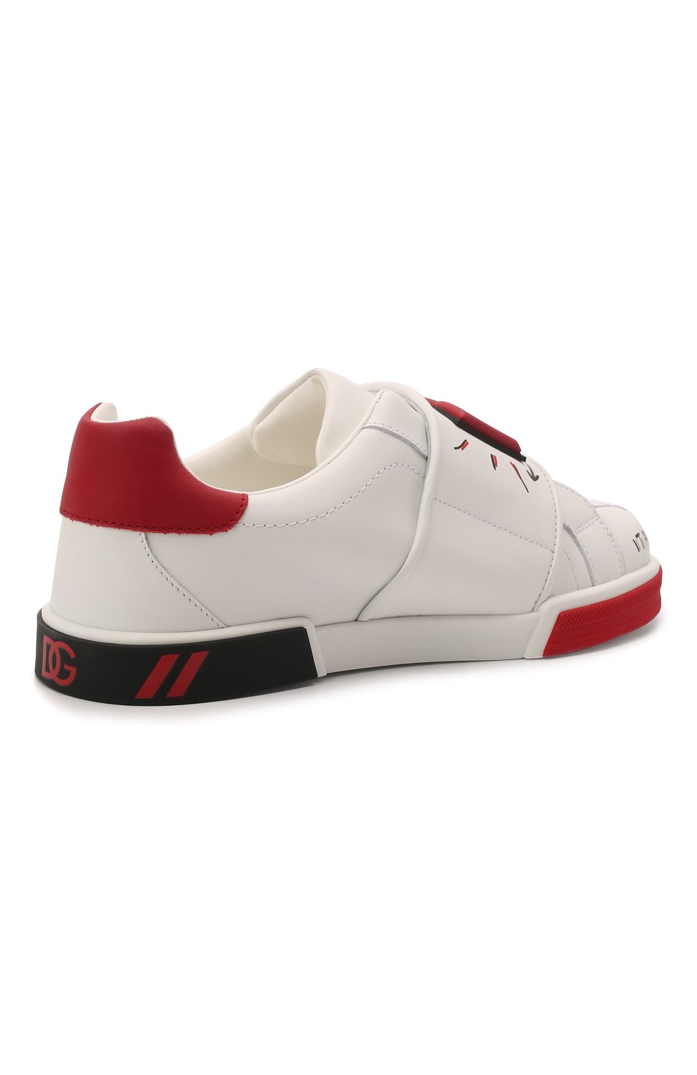 Кожаные кеды DOLCE & GABBANA, арт. DA5057/A0936/37-39, фото 3