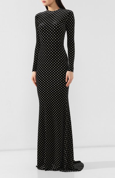 Платье в горох BALENCIAGA, арт. 583829/TELA7, фото 3