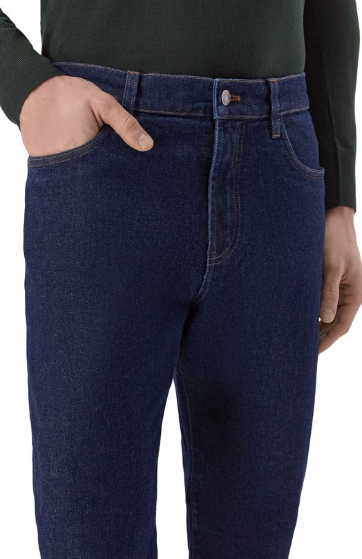 Джинсы Loro Piana FA04427 Синий  FA04427 Фото 5