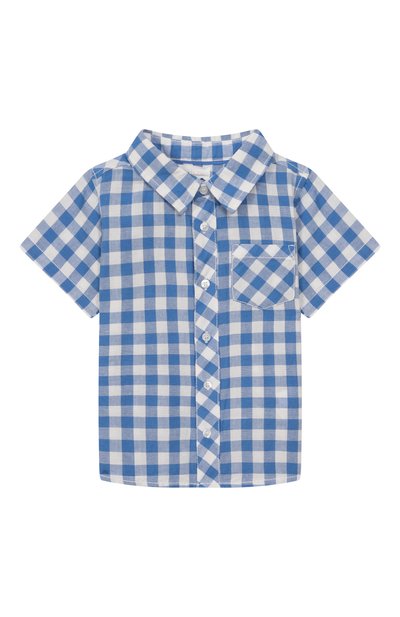 Рубашка из хлопка и льна BABYBU, арт. BI-B1026S235