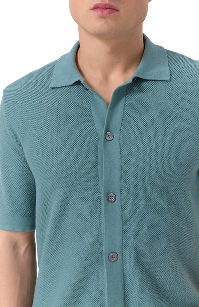 Хлопковая рубашка CANALI, арт. C1061/MK02263, фото 5