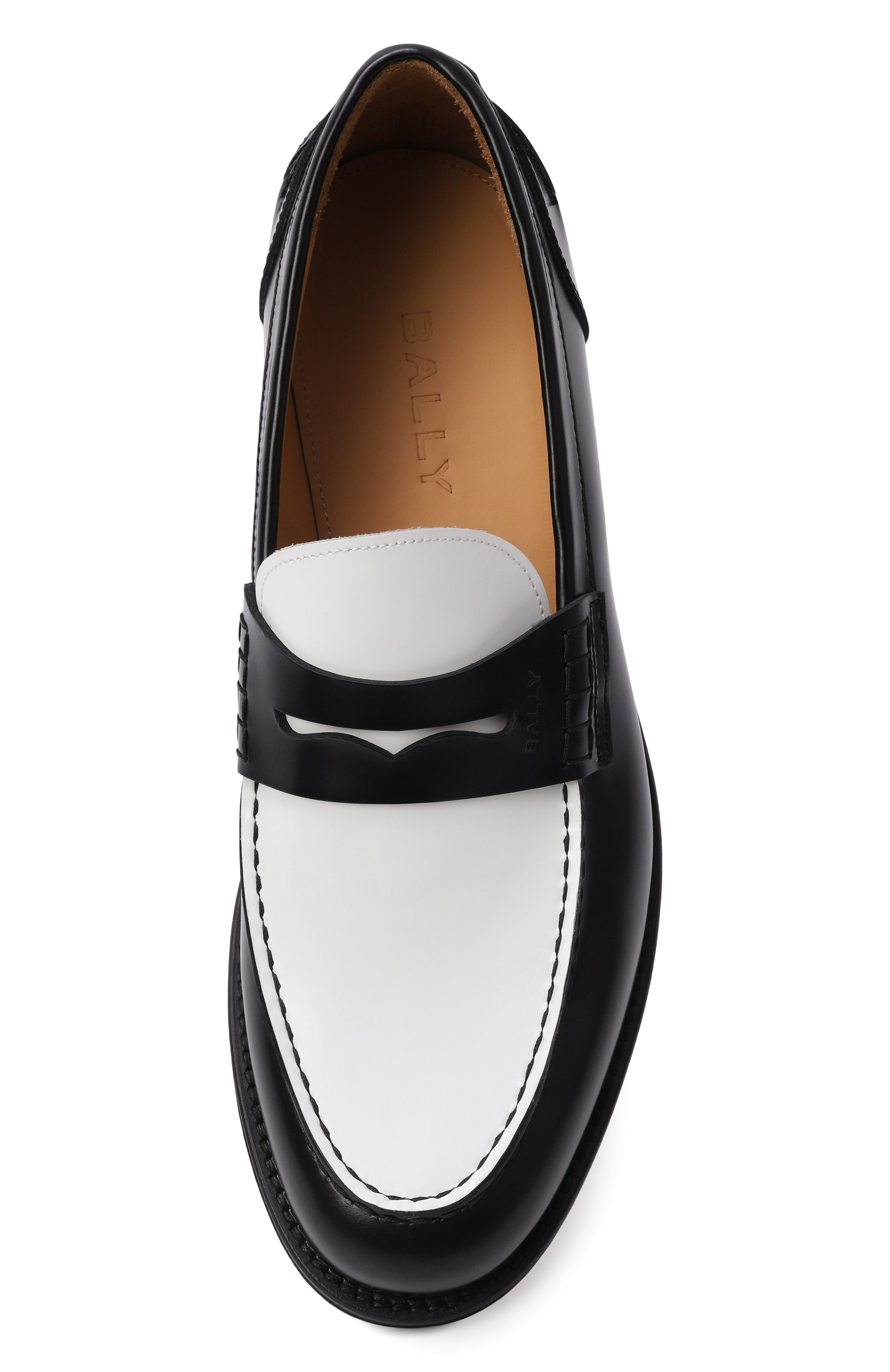 Кожаные пенни-лоферы flair BALLY, арт. MSF0LX/VT743, фото 5