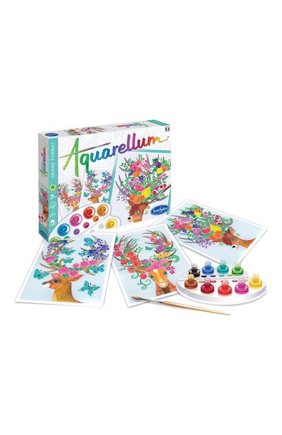 Акварельная раскраска олени SENTOSPHERE, арт. 6396