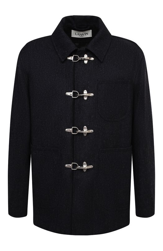 

Шерстяное пальто Lanvin, Синий