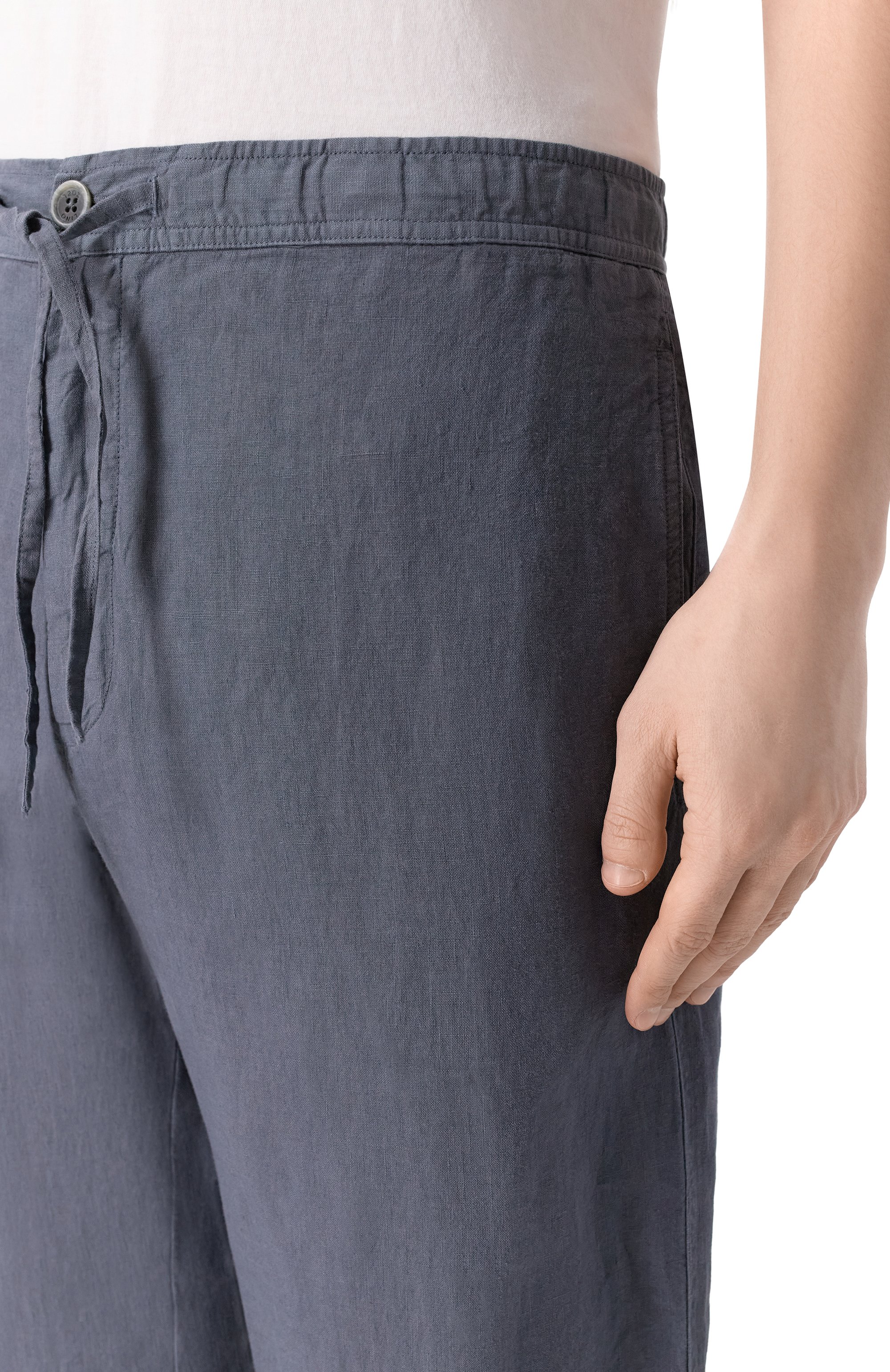 Льняные брюки 120% LINO, арт. 33ALIM29PT/0253/000, фото 5