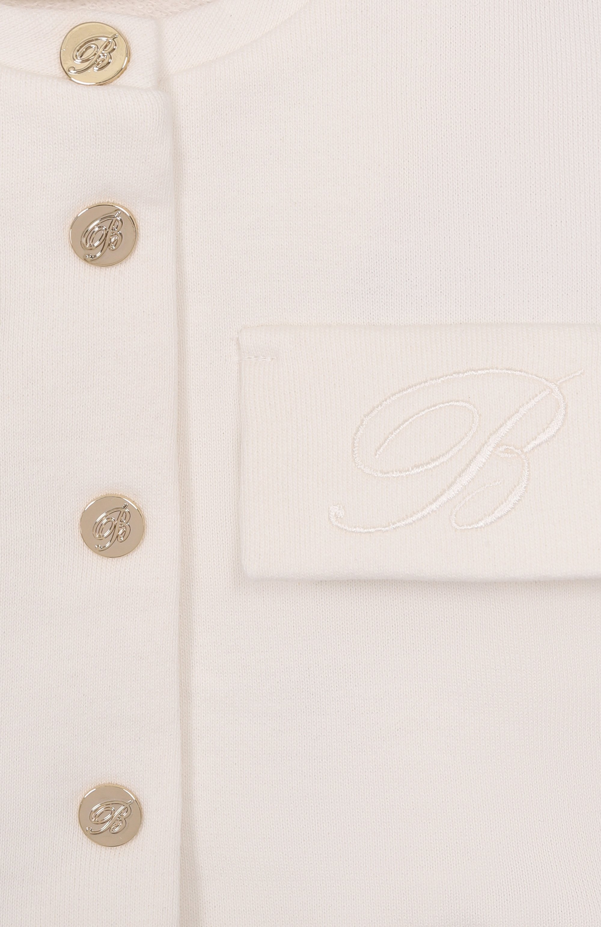 Хлопковый кардиган BLUMARINE, арт. BGFE0160/FF016, фото 3