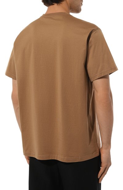 Хлопковая футболка BURBERRY, арт. 8083128, фото 4