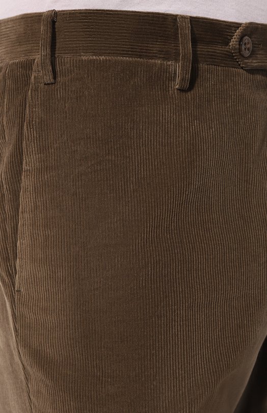 Вельветовые брюки Corneliani 944B01-9418502 Коричневый  944B01-9418502 Фото 5