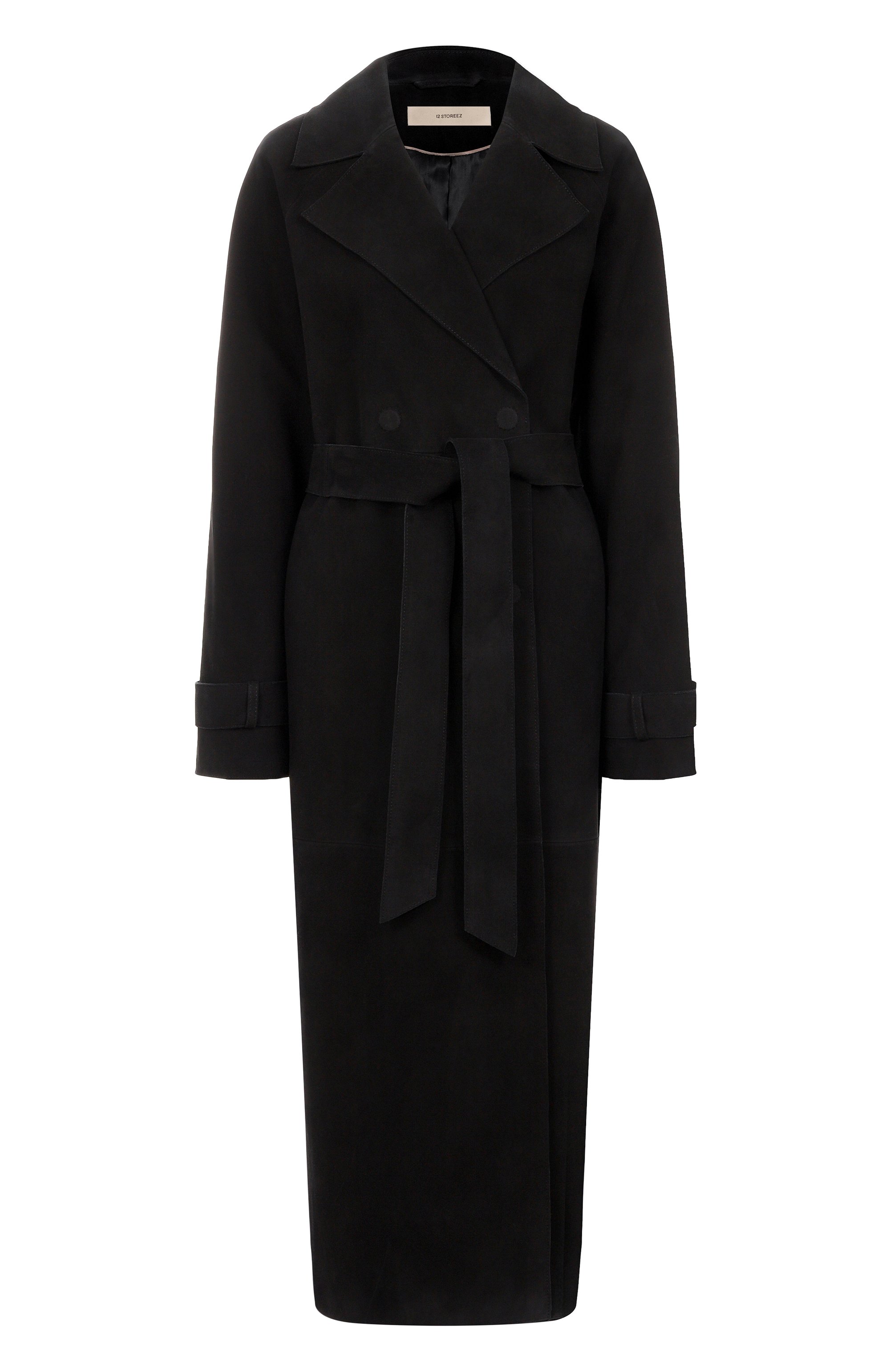 Замшевый тренч 12 STOREEZ, арт. 127356, фото 1