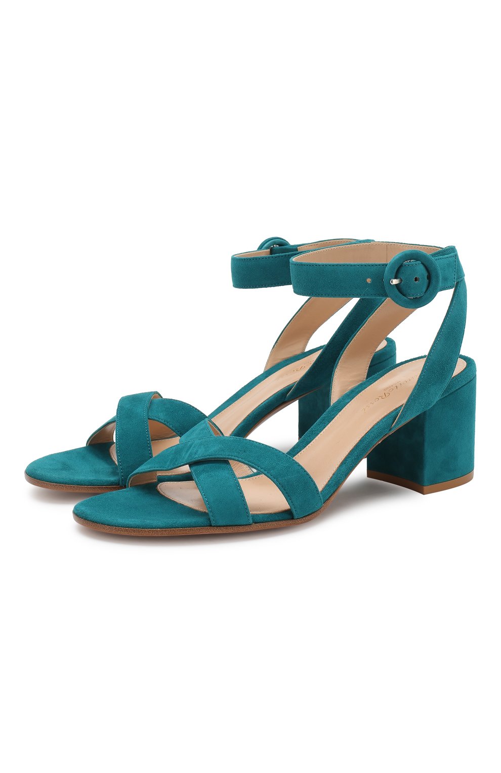 Замшевые босоножки frida GIANVITO ROSSI, арт. G31446.60RIC.CAMM0SC, фото 1