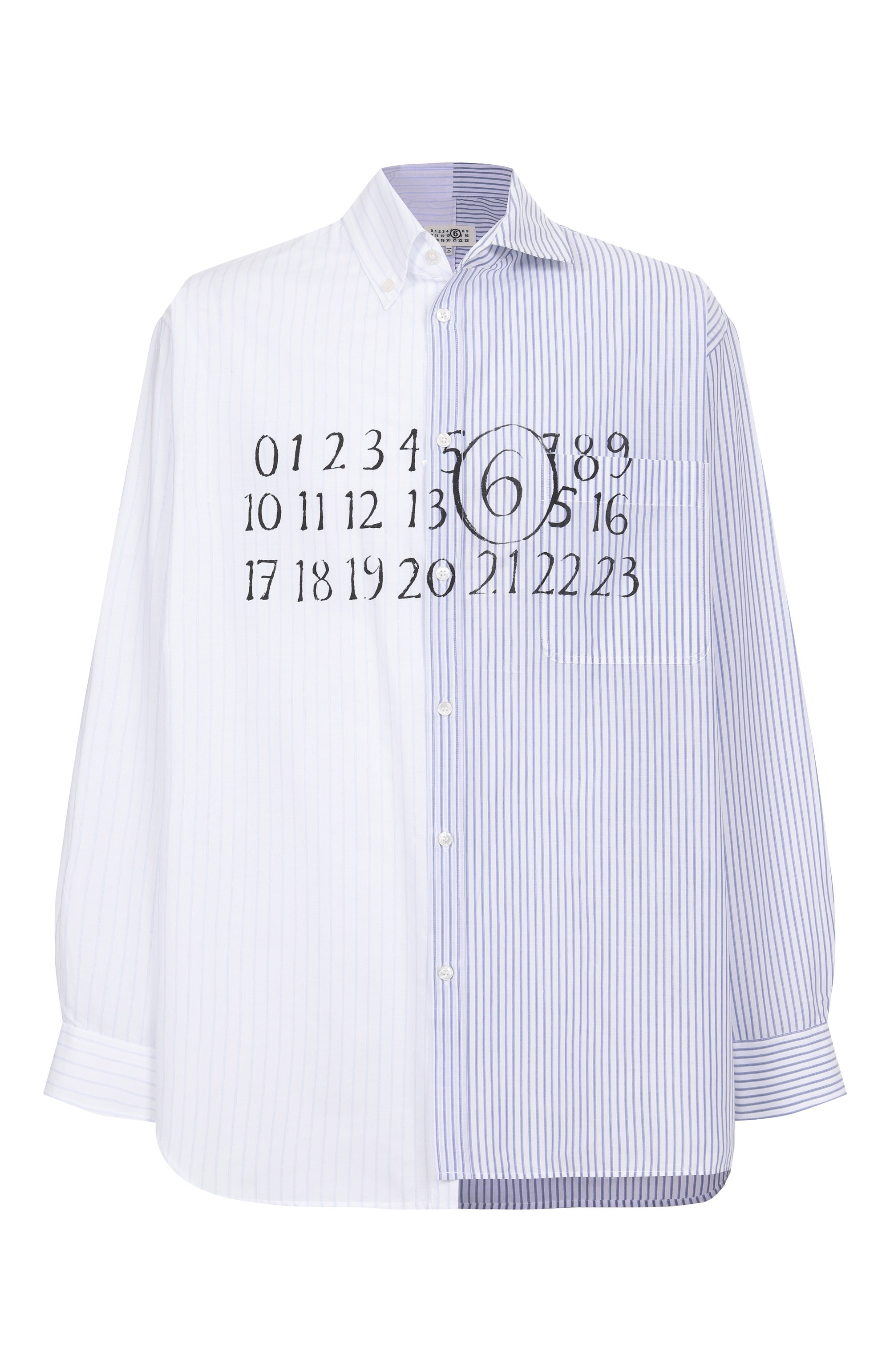 Хлопковая рубашка MM6, арт. SH0DT0025/MTN043, фото 1