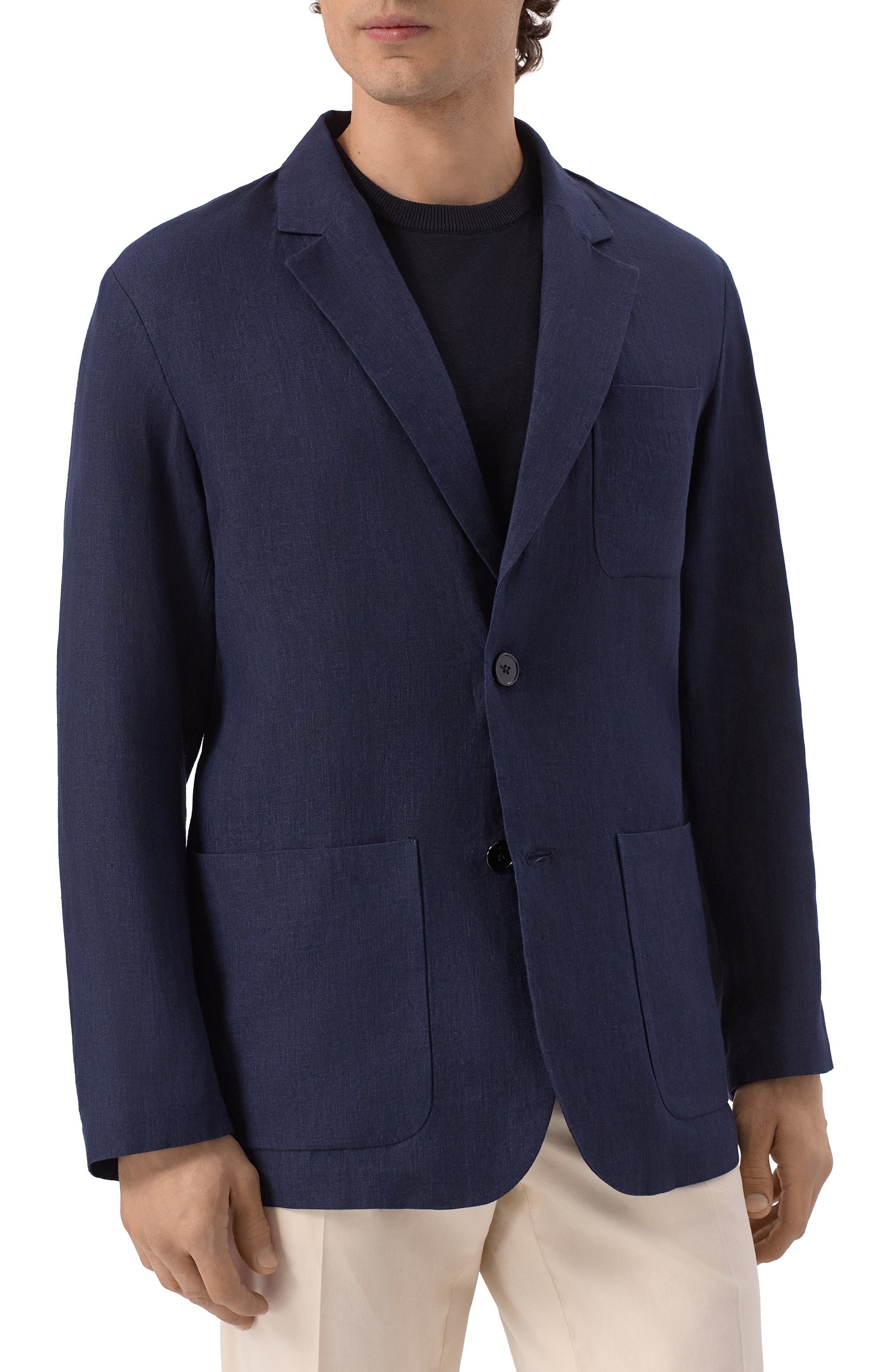 Льняной пиджак MVST, арт. 5999/PL/45G, фото 4