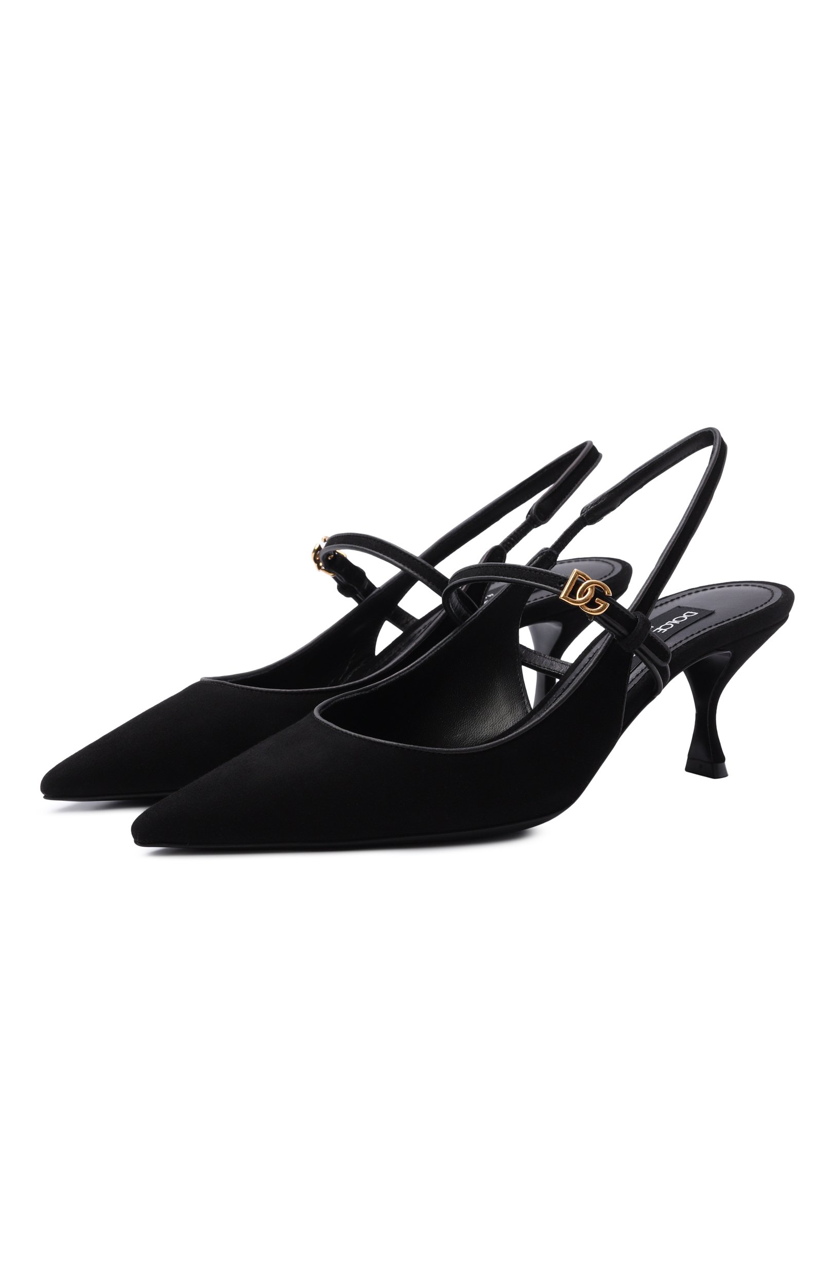 Замшевые туфли new cardinale 60 DOLCE & GABBANA черного цвета по цене 89950 руб., арт. CG1068/AQ134, фото 1 Замшевые туфли new cardinale 60 DOLCE & GABBANA, арт. CG1068/AQ134, фото 1
