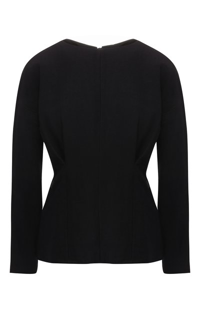 Женский топ из вискозы и льна JIL SANDER NAVY, арт. JNWM6055A/JM4315