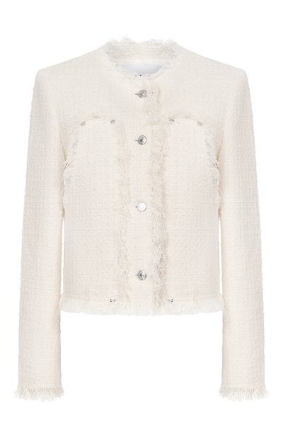 Женский жакет из хлопка и вискозы MSGM, арт. 4041MDG11/267111