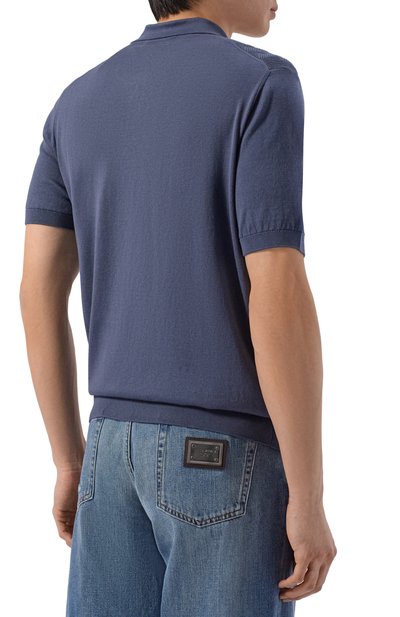 Поло из шелка и хлопка CORNELIANI, арт. 27M554/2725167, фото 4