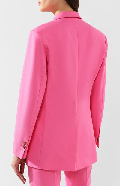 Хлопковый жакет MSGM, арт. 2642MDG109 195305, фото 4