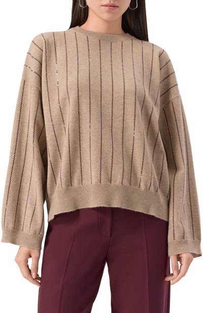 Кашемировый пуловер BRUNELLO CUCINELLI, арт. M12215100P, фото 3