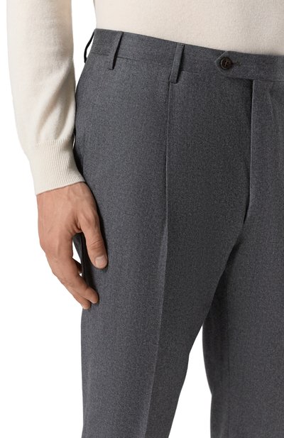 Шерстяные брюки CORNELIANI, арт. 265B03-2618581, фото 5