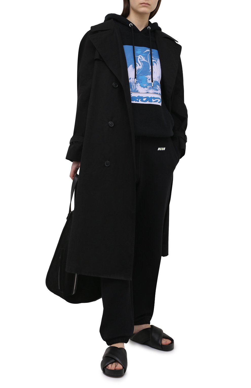Хлопковые джоггеры MSGM, арт. 3045MDP02 217299, фото 2