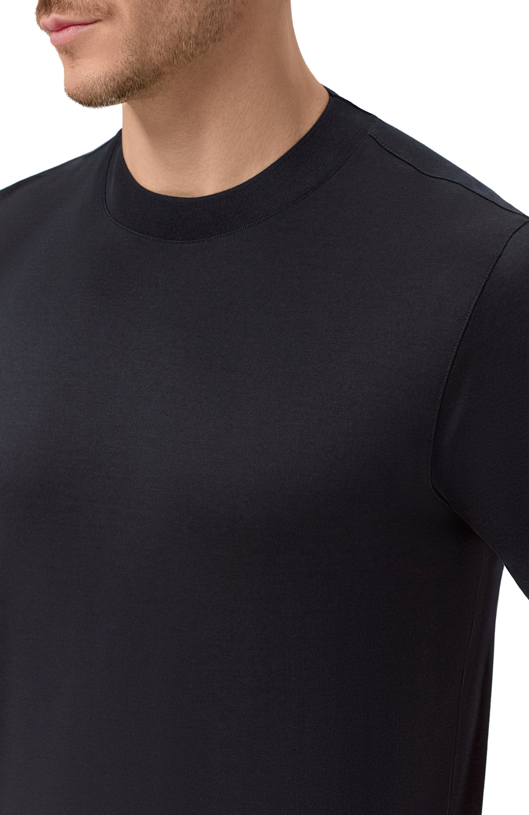 Футболка из шелка и хлопка GRAN SASSO, арт. 60131/78404, фото 5