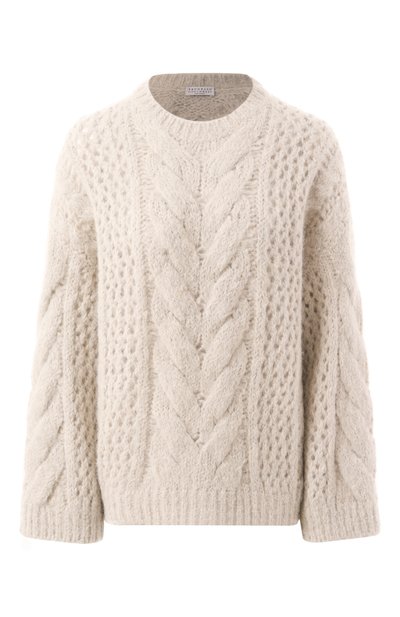 Женский шерстяной свитер BRUNELLO CUCINELLI, арт. MDU336110