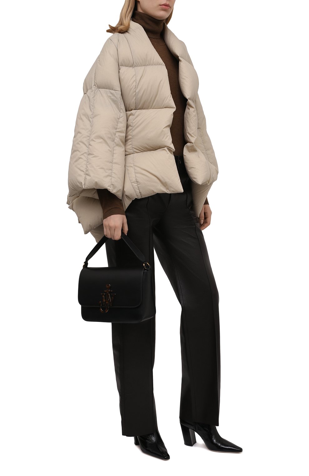 Пуховик RICK OWENS бежевого цвета по цене 125500 руб., арт. R002A7780/NZD2, фото 2 Пуховик RICK OWENS, арт. R002A7780/NZD2, фото 2
