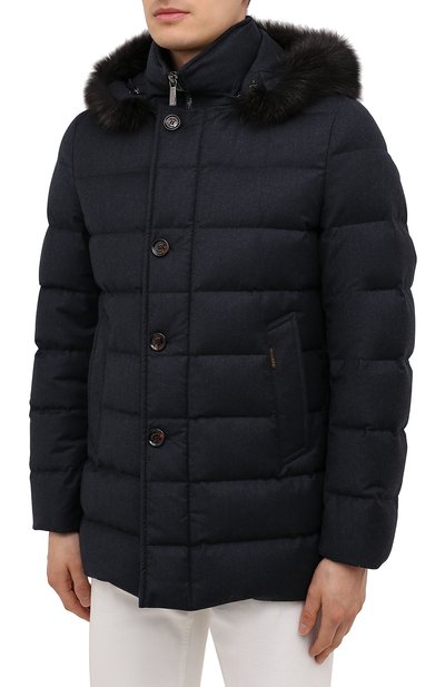 Пуховик moresco-ll с отделкой из меха енота MOORER, арт. M0RESC0-LL/M0UGI100235-TEPA236, фото 3