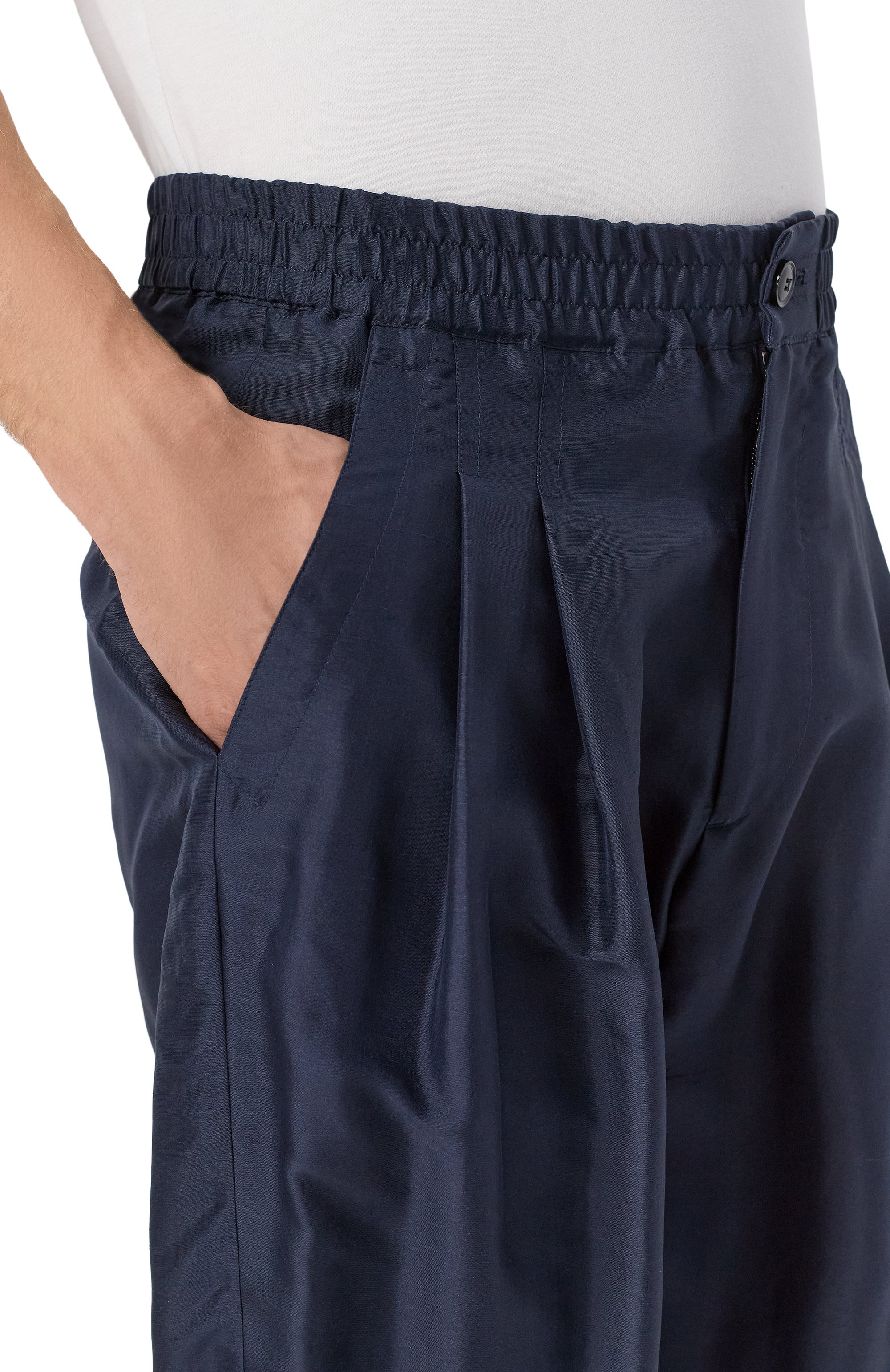 Шелковые брюки GIORGIO ARMANI, арт. GM001408/TE14321, фото 5