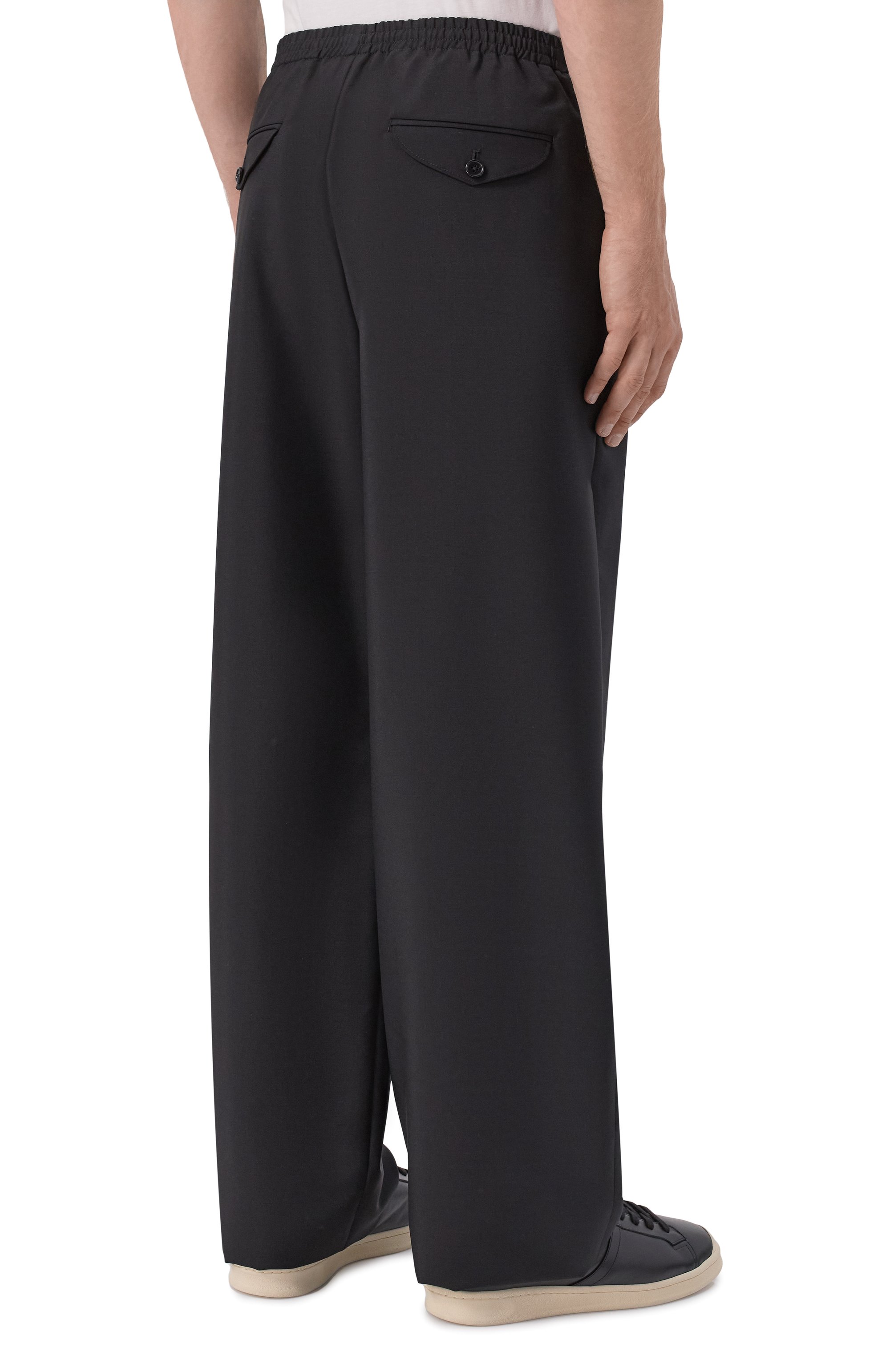 Шерстяные брюки JIL SANDER, арт. J22KA0407/J41444, фото 4
