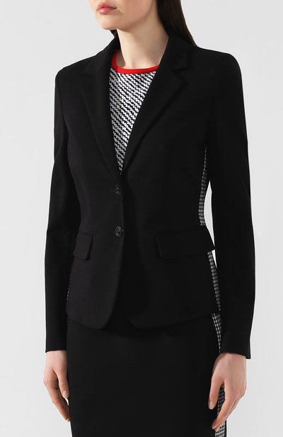 Жакет ESCADA SPORT черного цвета по цене 44350 руб., арт. 5029952, фото 3 Жакет ESCADA SPORT, арт. 5029952, фото 3