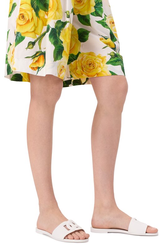 Шлепанцы Bianca Dolce & Gabbana CW2215/AN994 Белый  CW2215/AN994 Фото 3