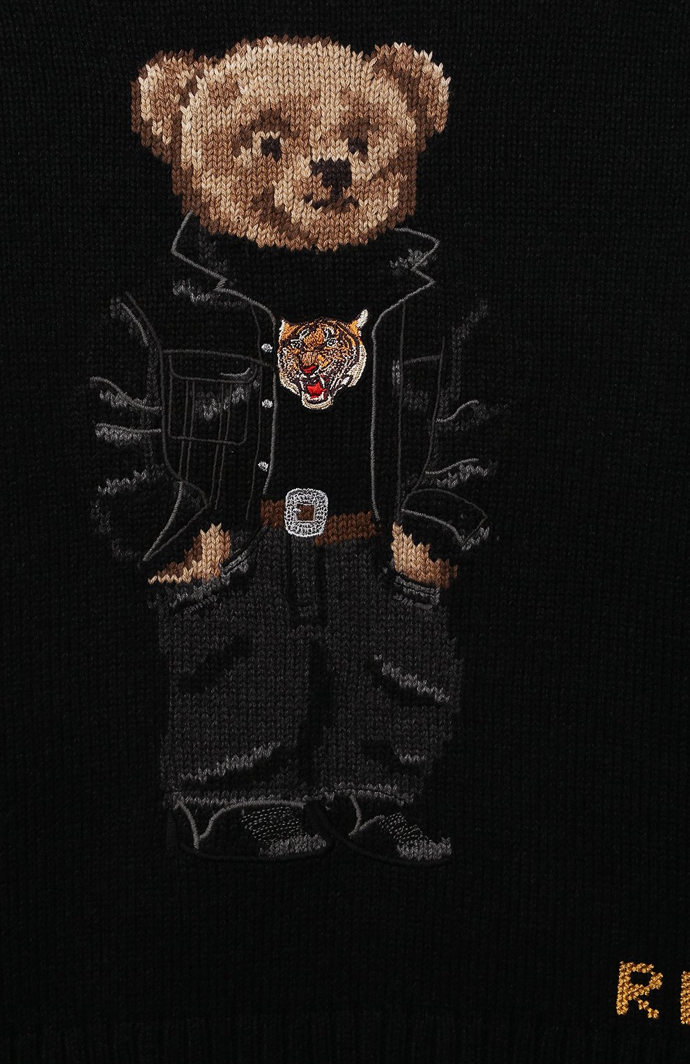 Хлопковый пуловер RALPH LAUREN, арт. 323857277, фото 3