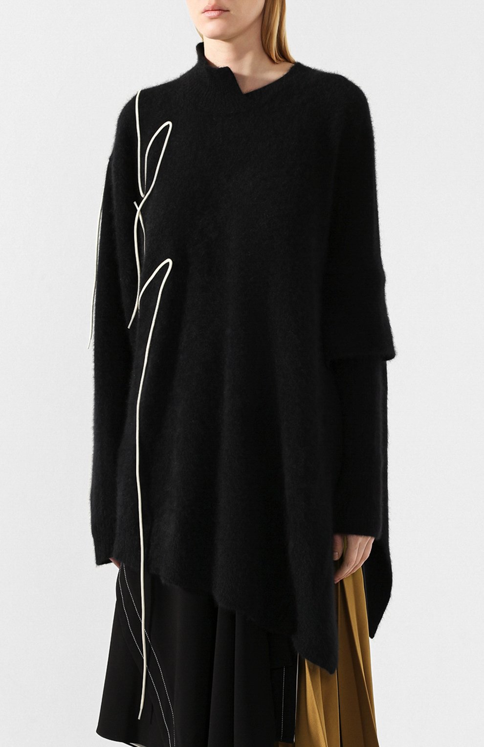 Шерстяной свитер YOHJI YAMAMOTO, арт. FC-K26-185, фото 3