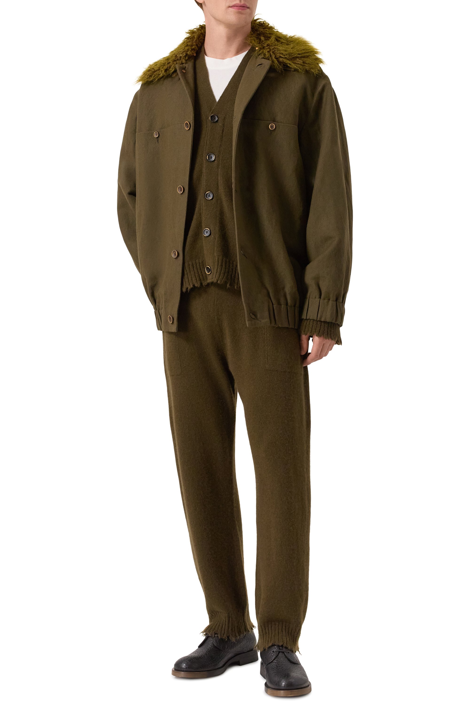 Куртка изо льна и шерсти UMA WANG, арт. UM6507, фото 2