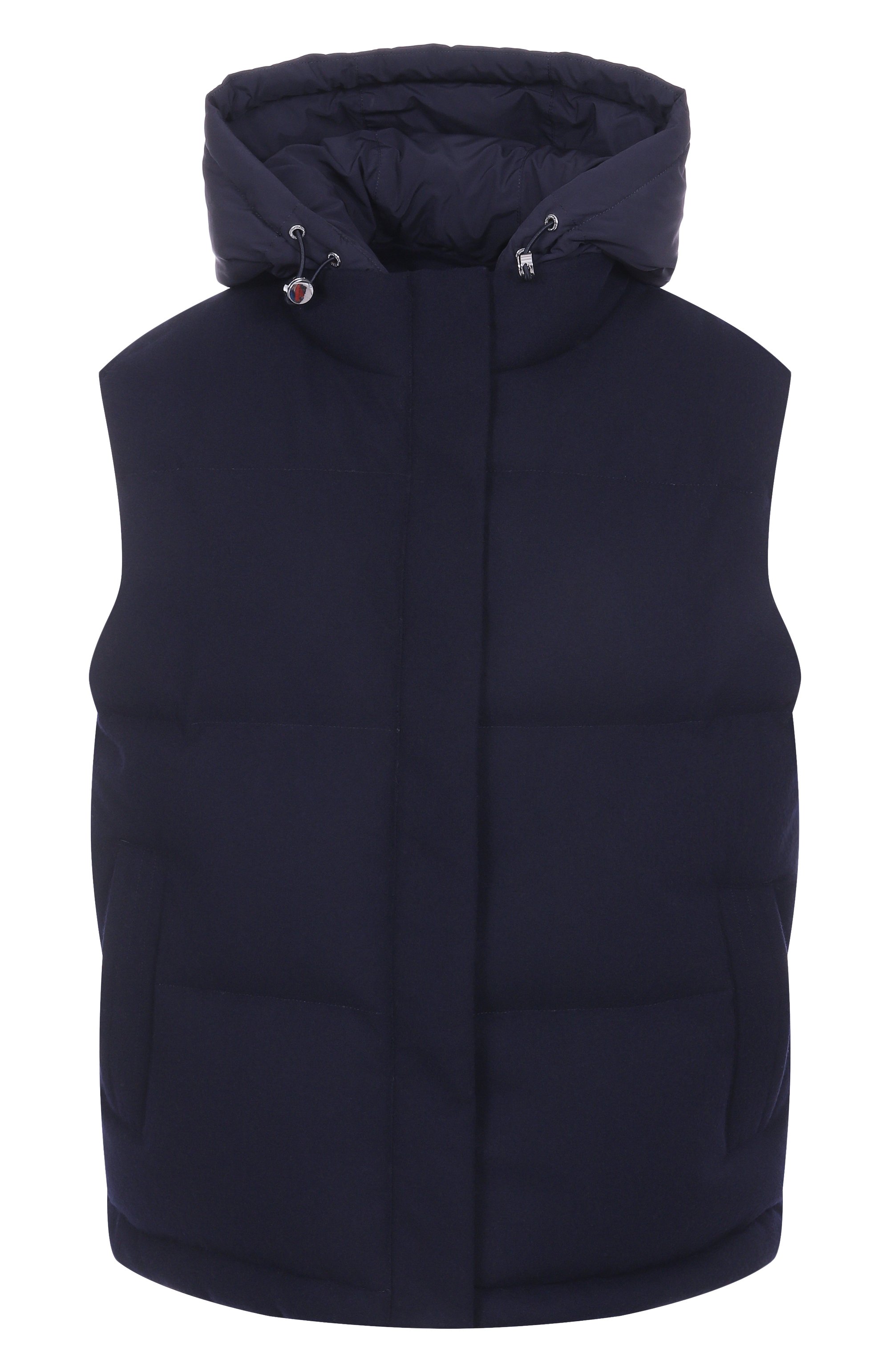 Пуховый жилет из шерсти и кашемира 12 STOREEZ, арт. 127079, фото 1