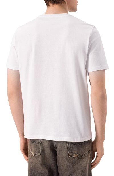 Хлопковая футболка DIESEL, арт. A17268/0PLAT, фото 4