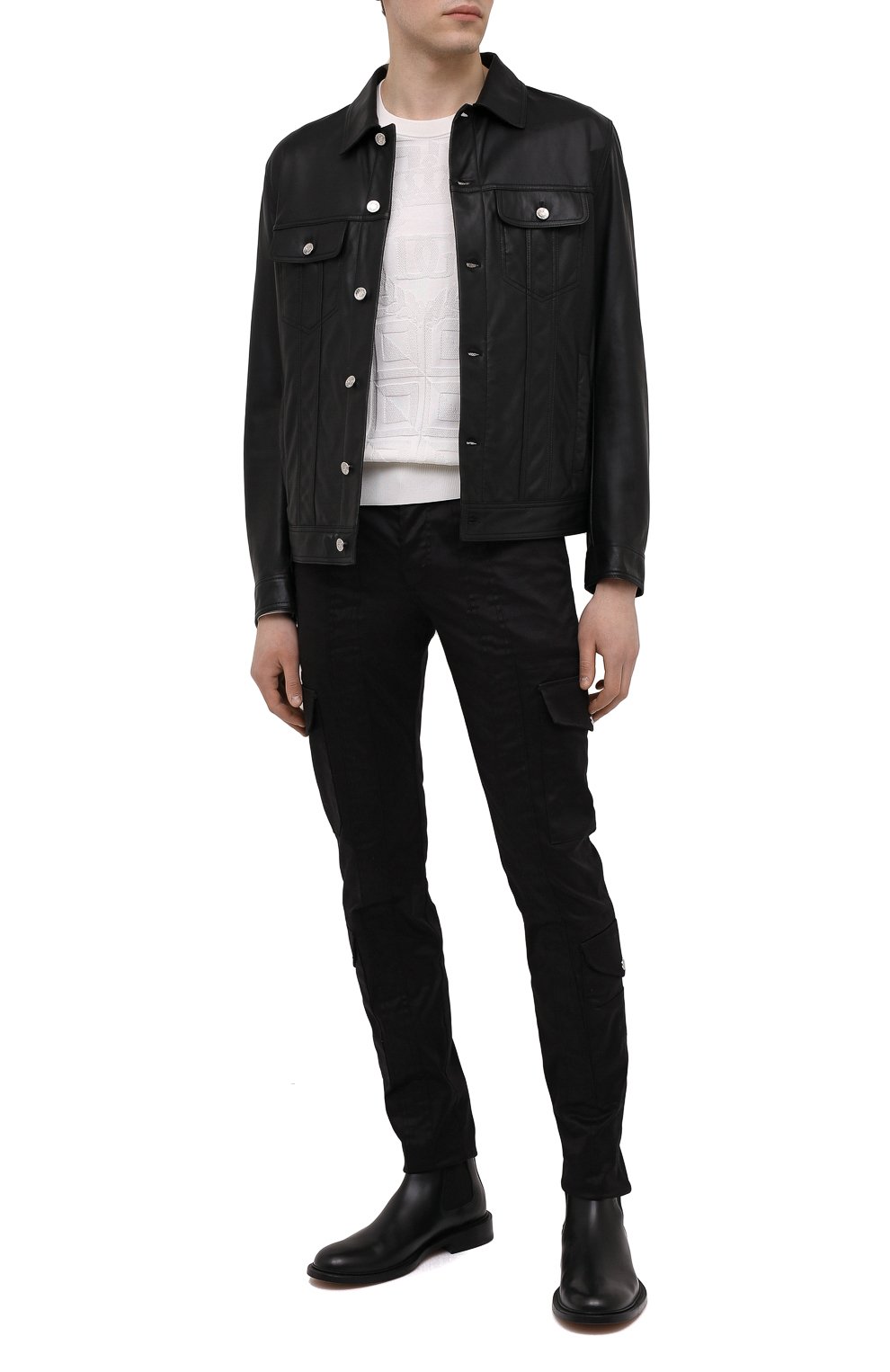 Кожаная куртка DOLCE & GABBANA, арт. G9UP1L/HULLZ, фото 2