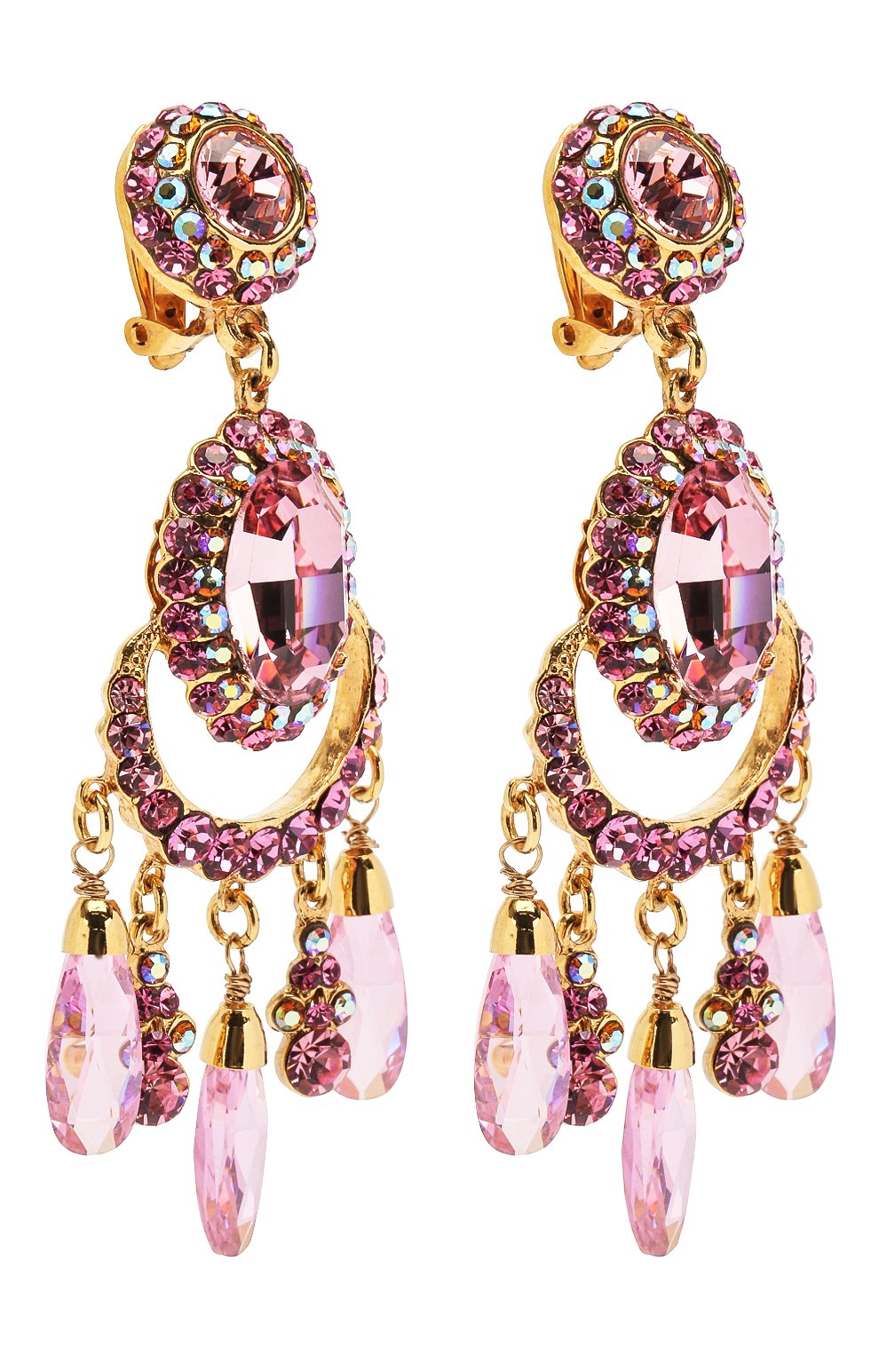 Серьги-клипсы LARISA BARRERA, арт. EE180PINK, фото 3