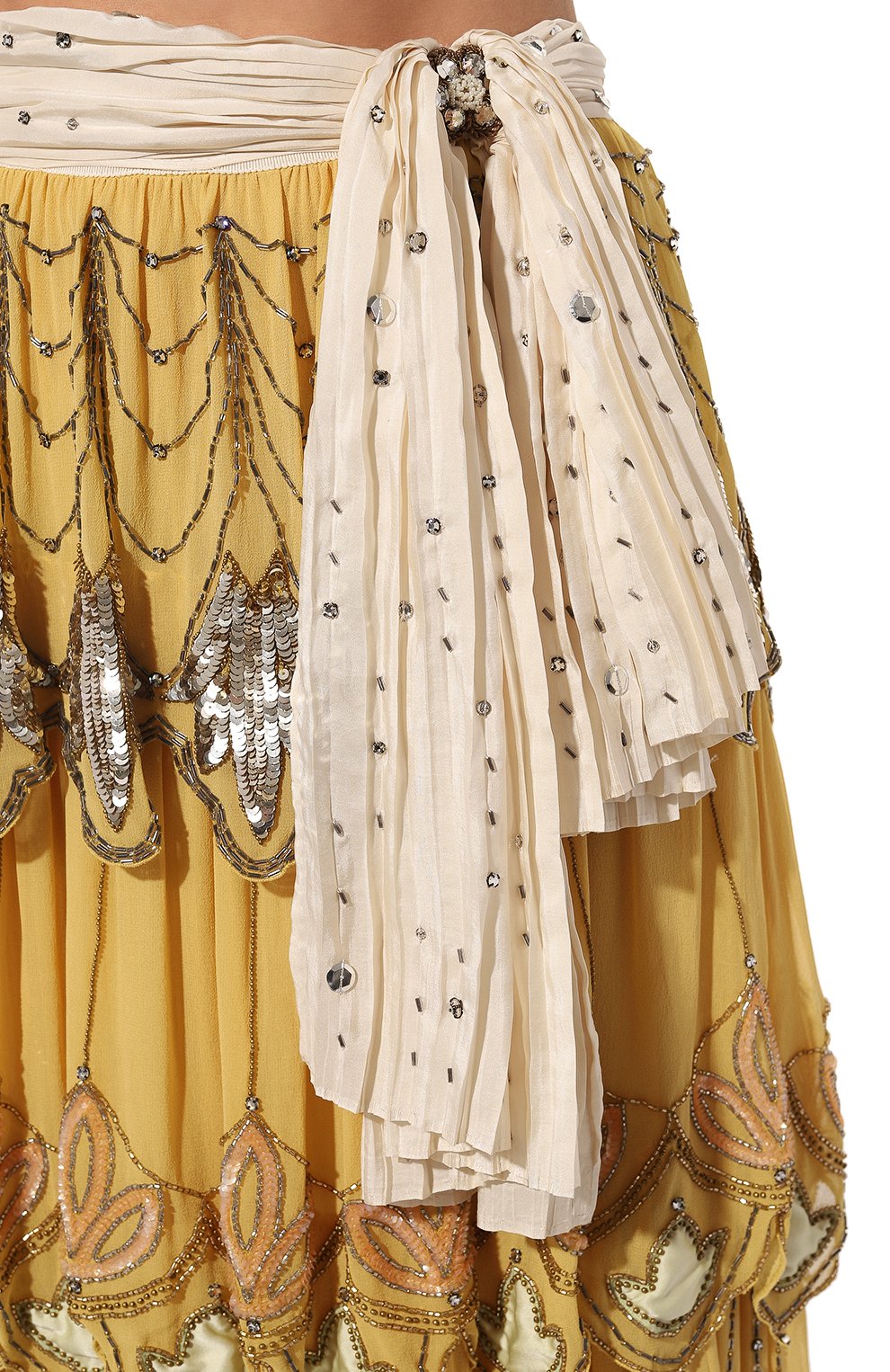Шелковая юбка GUCCI, арт. 608936 ZADPW, фото 5