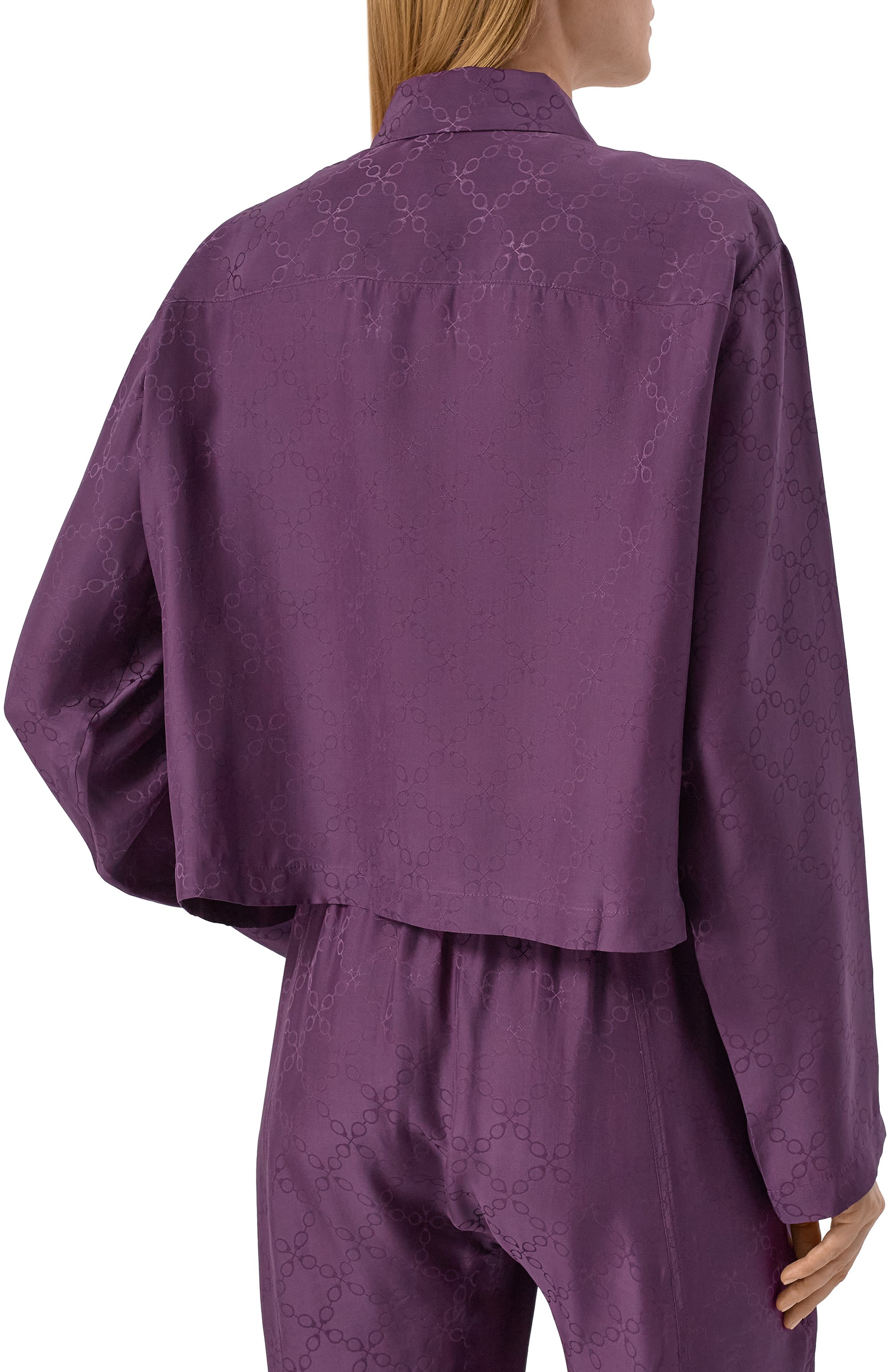 Шелковая рубашка KIKI DE MONTPARNASSE, арт. H242TP099, фото 4