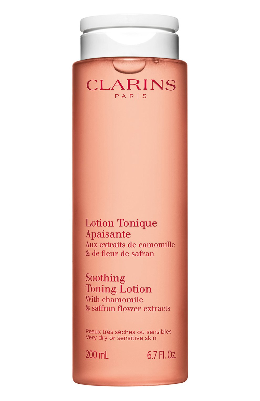 Успокаивающий тоник для очень сухой и чувствительной кожи lotion tonique apaisante (200ml) CLARINS, арт. 80104514, фото 1