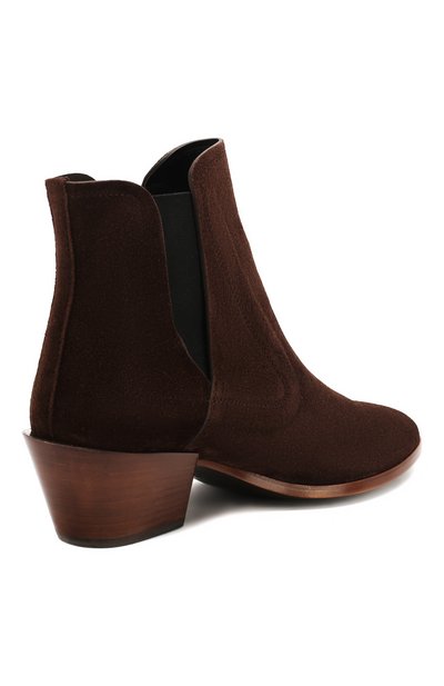 Замшевые челси TOD’S, арт. XXW94A0Z950BYE, фото 4