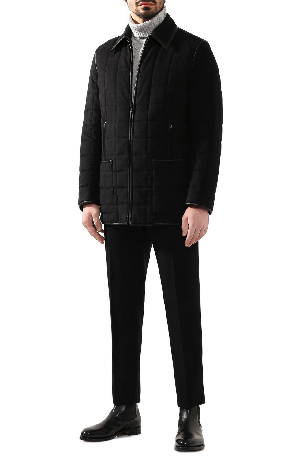 Куртка из смеси шелка и шерсти ZILLI, арт. MAS-IF0X0-30291/0004, фото 2