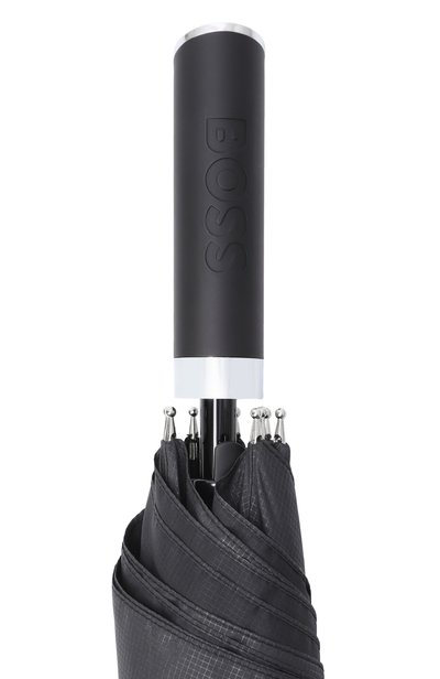 Зонт-трость BOSS черного цвета по цене 16750 руб., арт. HB0M00067P, фото 5 Зонт-трость BOSS, арт. HB0M00067P, фото 5