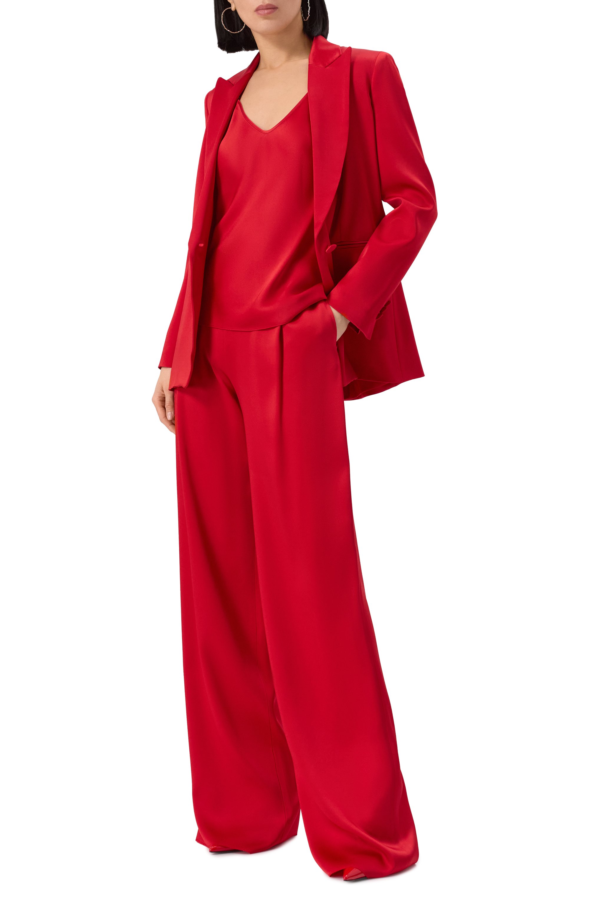 Атласные брюки MAX MARA STUDIO, арт. IETI, фото 2