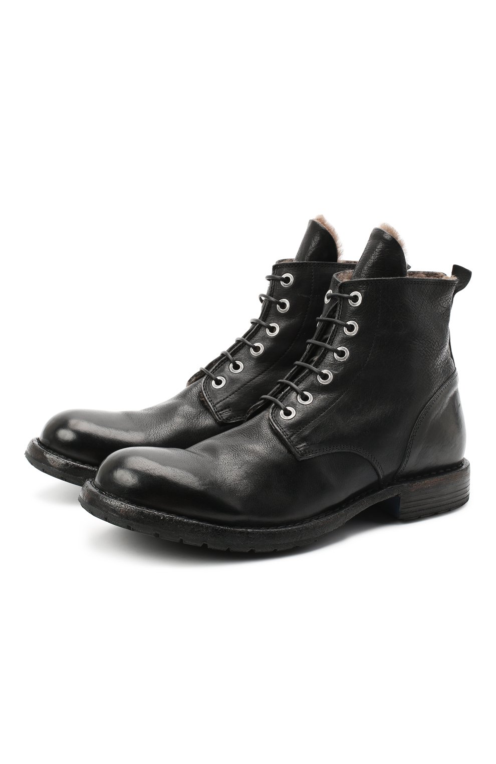 Кожаные ботинки MOMA, арт. 2CW007-CUM, фото 1