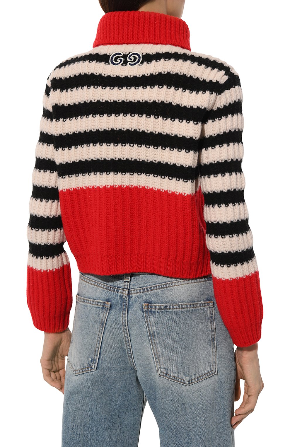 Шерстяной свитер GUCCI, арт. 718489/XKCLC, фото 4