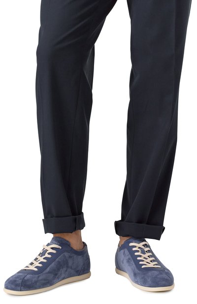 Замшевые кеды BRUNELLO CUCINELLI, арт. MZUSIGD331, фото 3