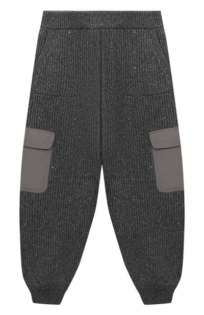 Брюки из кашемира и шерсти BRUNELLO CUCINELLI, арт. BBMMBD024A, фото 1